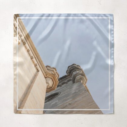 Trieste Miramare satin scarf